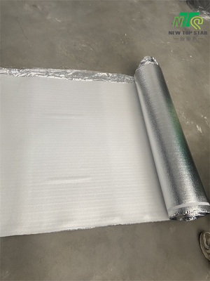 100 Sq. Ft. Laminate Floor Underlay 3 In 1 Foam Underlayment With Silver Vapor Barrier