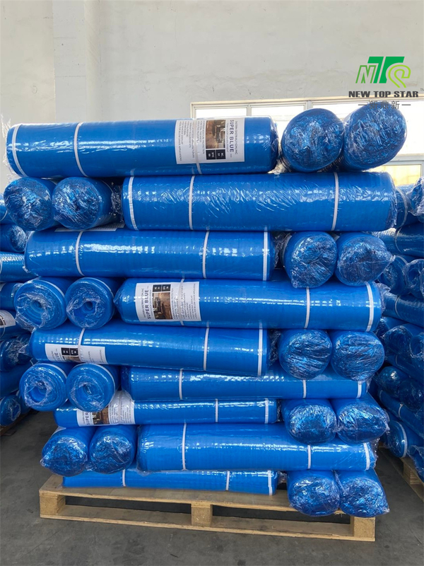 20kg/m3 Thermal Insulation Laminate Flooring Underlayment With Blue Single Foam