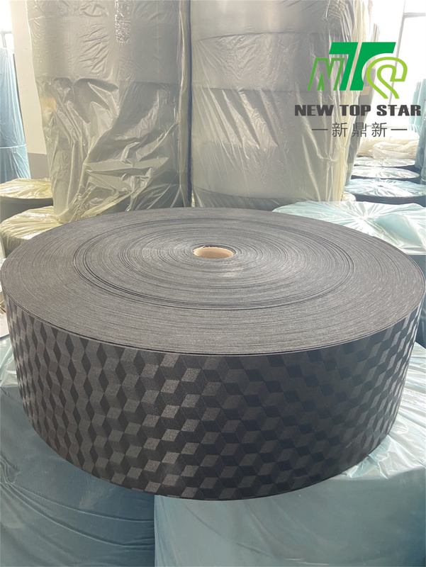 Vinyl 1mm Laminate Underlay 400m Special EVA Foam With Embossed Film Strip