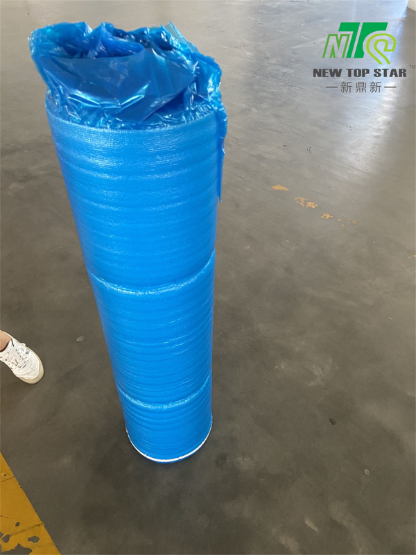 2mm EPE Underlayment 200sqft/roll Blue Foam Underlayment For Laminated Wooden Flooring