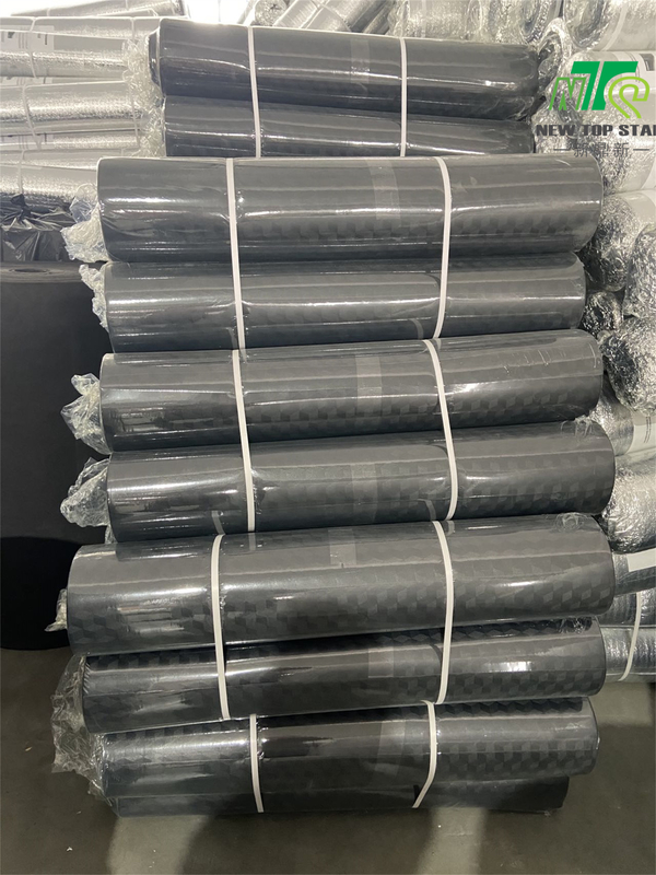 Embossed SPC Flooring Underlayment Polyethylene 1.5 Mm Vinyl Underlay